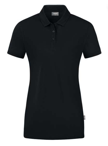 Jako Polo Doubletex Damen schwarz